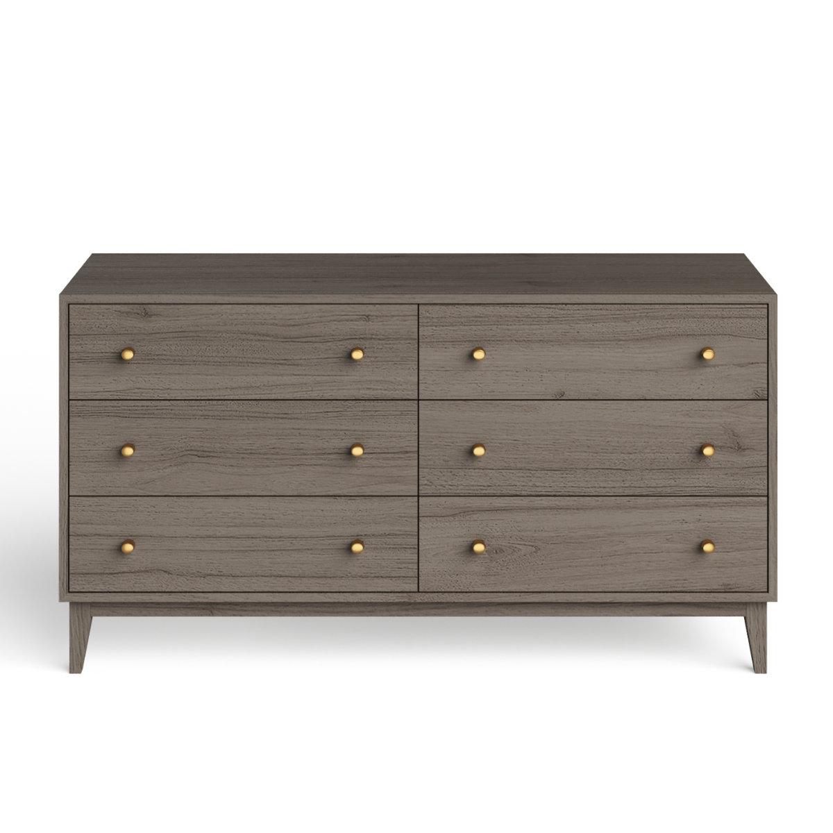 Monarch hill poppy 6 on sale drawer double dresser